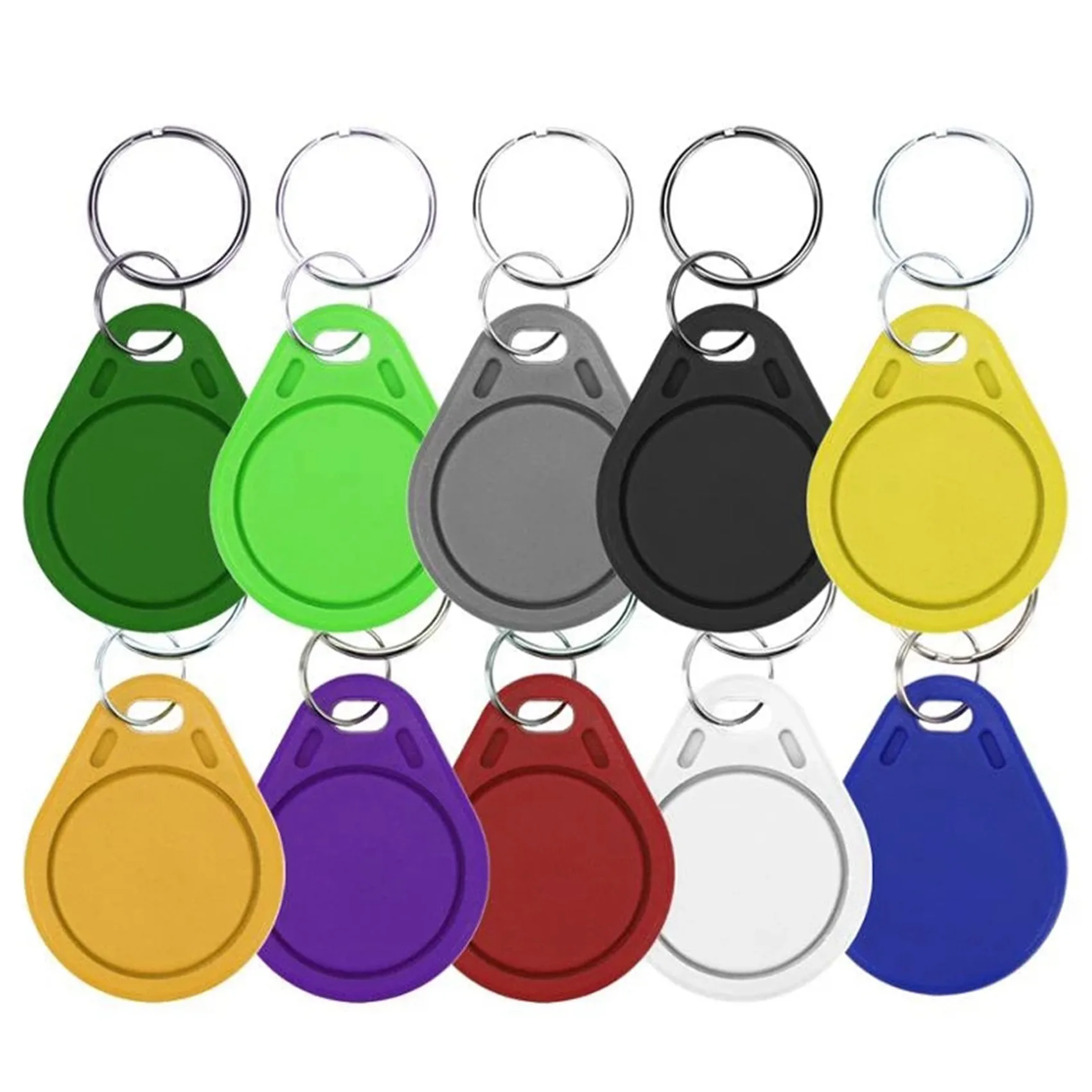 

N84R 250Pcs UID 13.56Mhz Block 0 Sector Writable IC Card Clone Changeable Smart Keyfobs Key Tags 1K S50 RFID Access Control