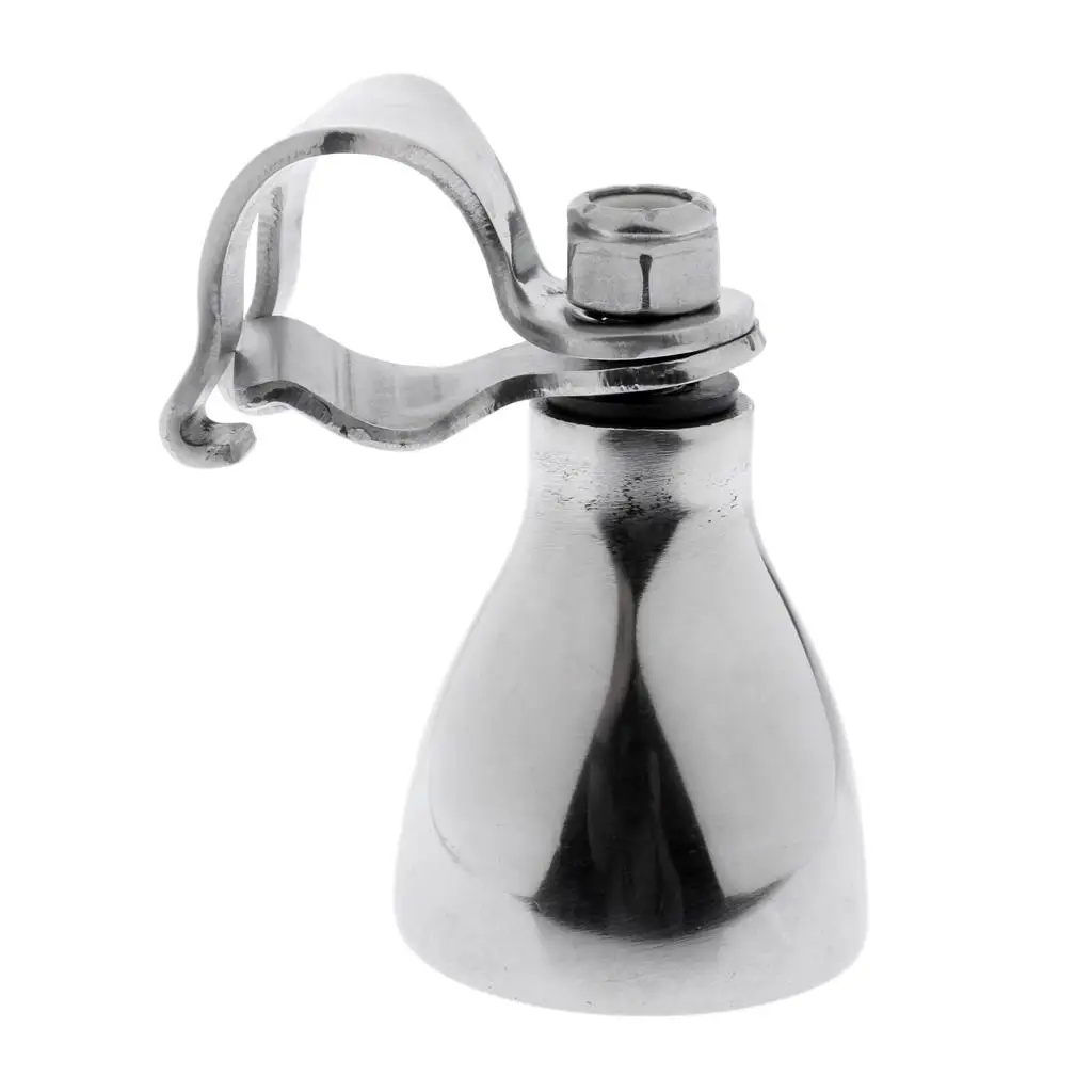 

Silver Stainless Steel Boat Steering Knob Clamp on Spinner for Marine Outboard Steering Wheel