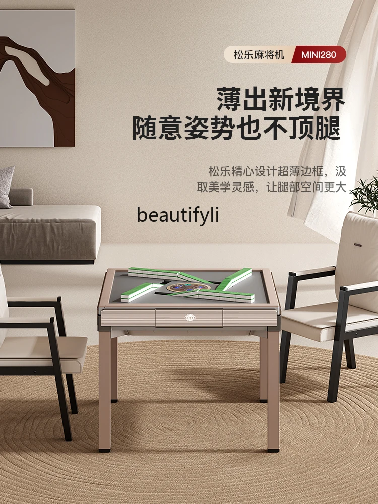 

06Nuovo rotorcraft 280 tavolo da pranzo aggiornato pieghevole a doppio scopo montagne russe macchina automatica mahjong