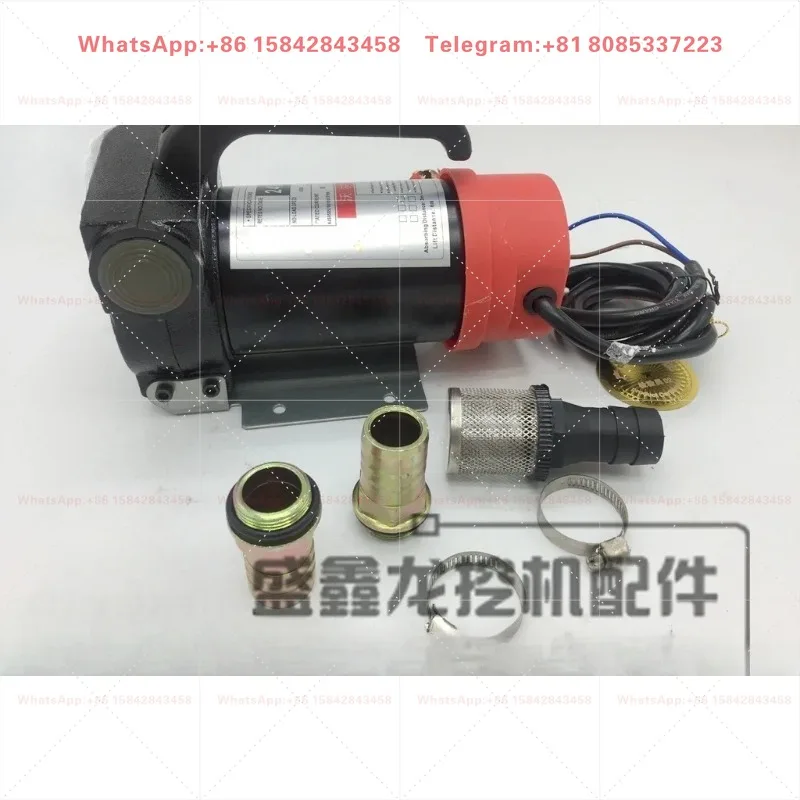 24V 12V DC Diesel Pump Universal High Flow Oil Pump for Engineering Machinery Excavator