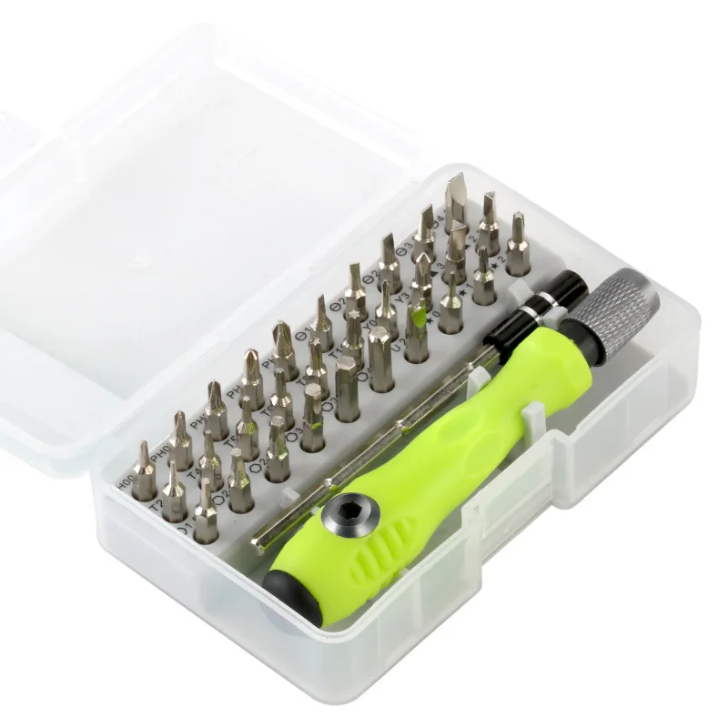 32-in-one Manual Screwdriver Disassembly Screwdriver Maintenance Combination Tool for Mobile Phone Computer Electronic Product