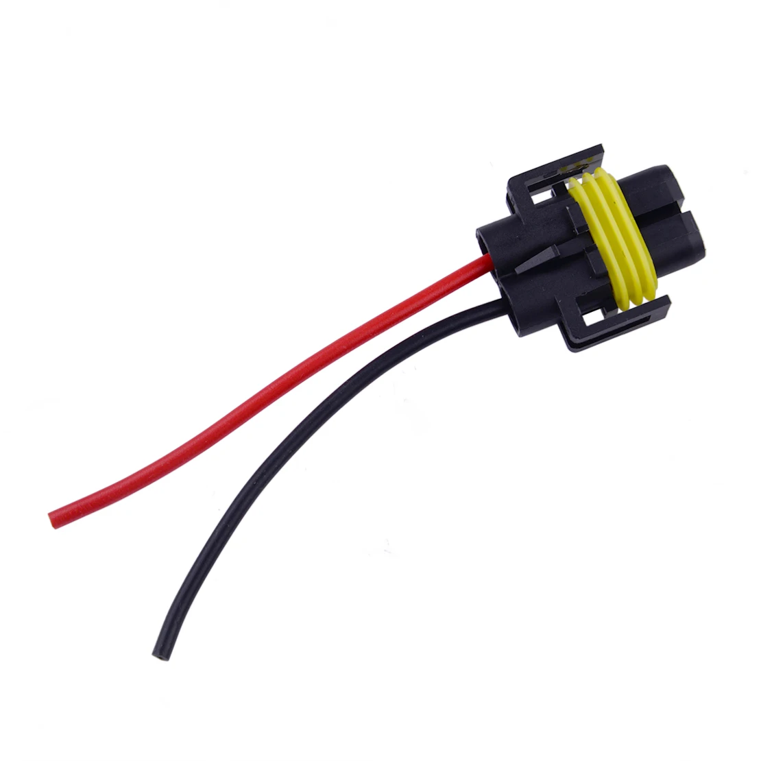 2pcs Universal Female 880 Fog Light Lamp Bulb Plug Adapter Socket Wire Harness Pigtail with Insulation Tape 9442876 05096026AA
