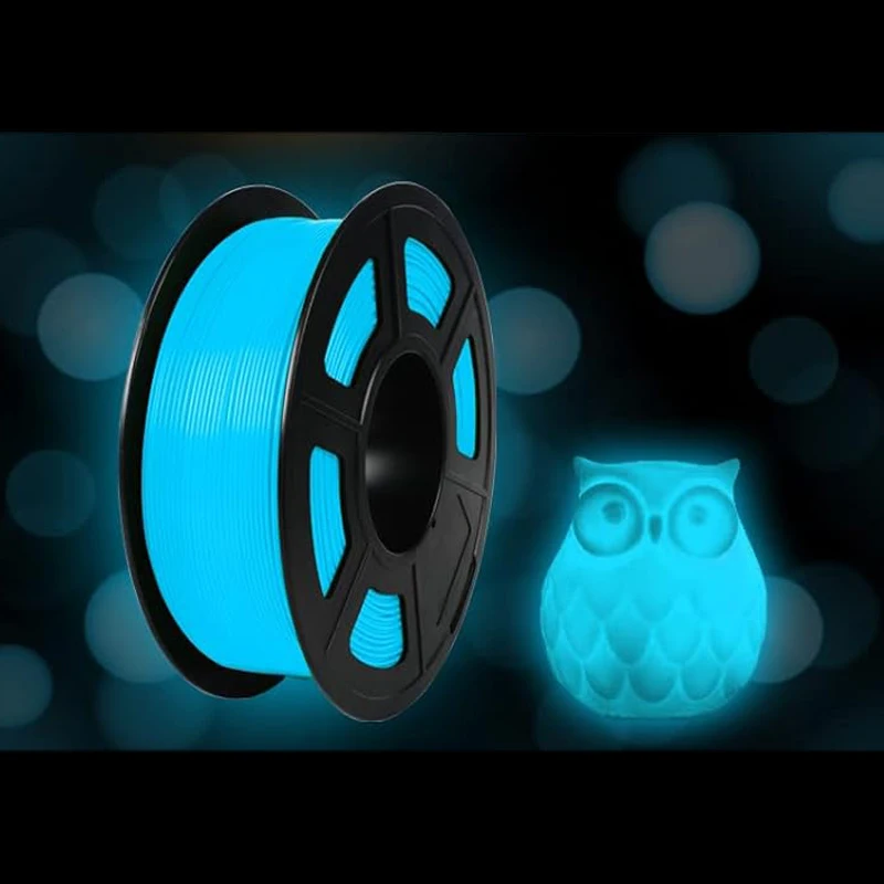 

Glow in The Dark PLA 3D Printer Filament Bundle 1.75mm Filajoy3D 3D Printing Filament,250g,blue