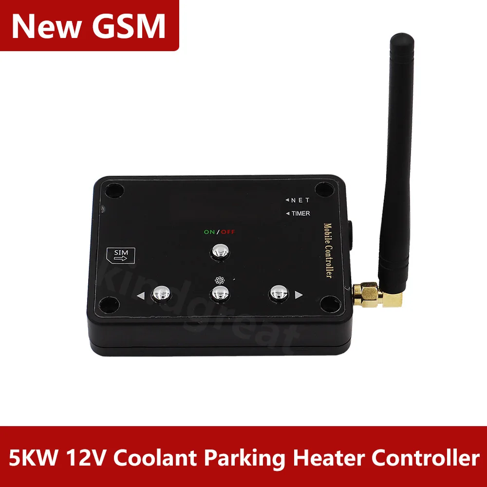 GSM Phone Controller 5KW 12V Diesel/Gasoline RV Car Hydronic Heater Boat Caravan Motorhome Coolant Parking Heater Controller