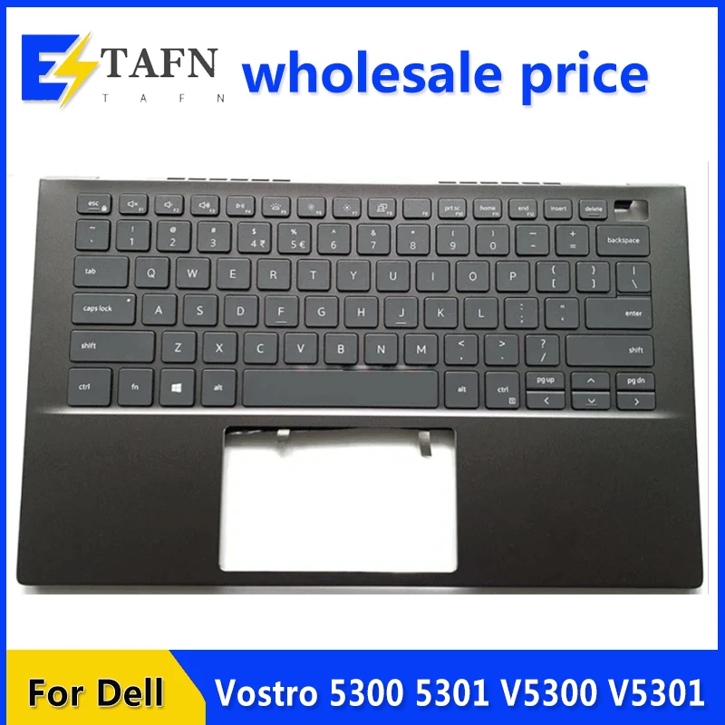 

New Original For Vostro 5300 5301 V5300 V5301 Laptop Palmrest Case Keyboard US English Version Upper Cover