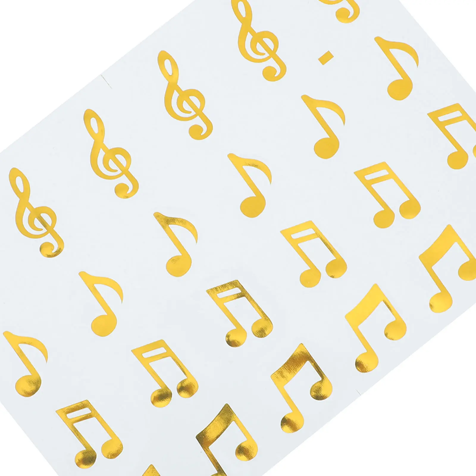 20Sheets Music Note Glitter Stickers Sparkly Music Symbol Decals Teacher Reward Incentives Classroom Student