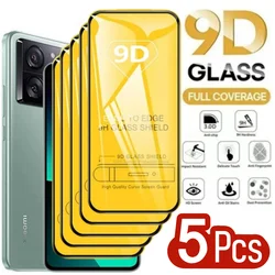 5 Stück gehärtetes Glas für Xiaomi 13T Redmi Note 12 11 10 9 8 7S 10T Pro Displayschutzfolie für Mi Poco X5 X4 X3 F5 M5 F4 F3 Pro GT