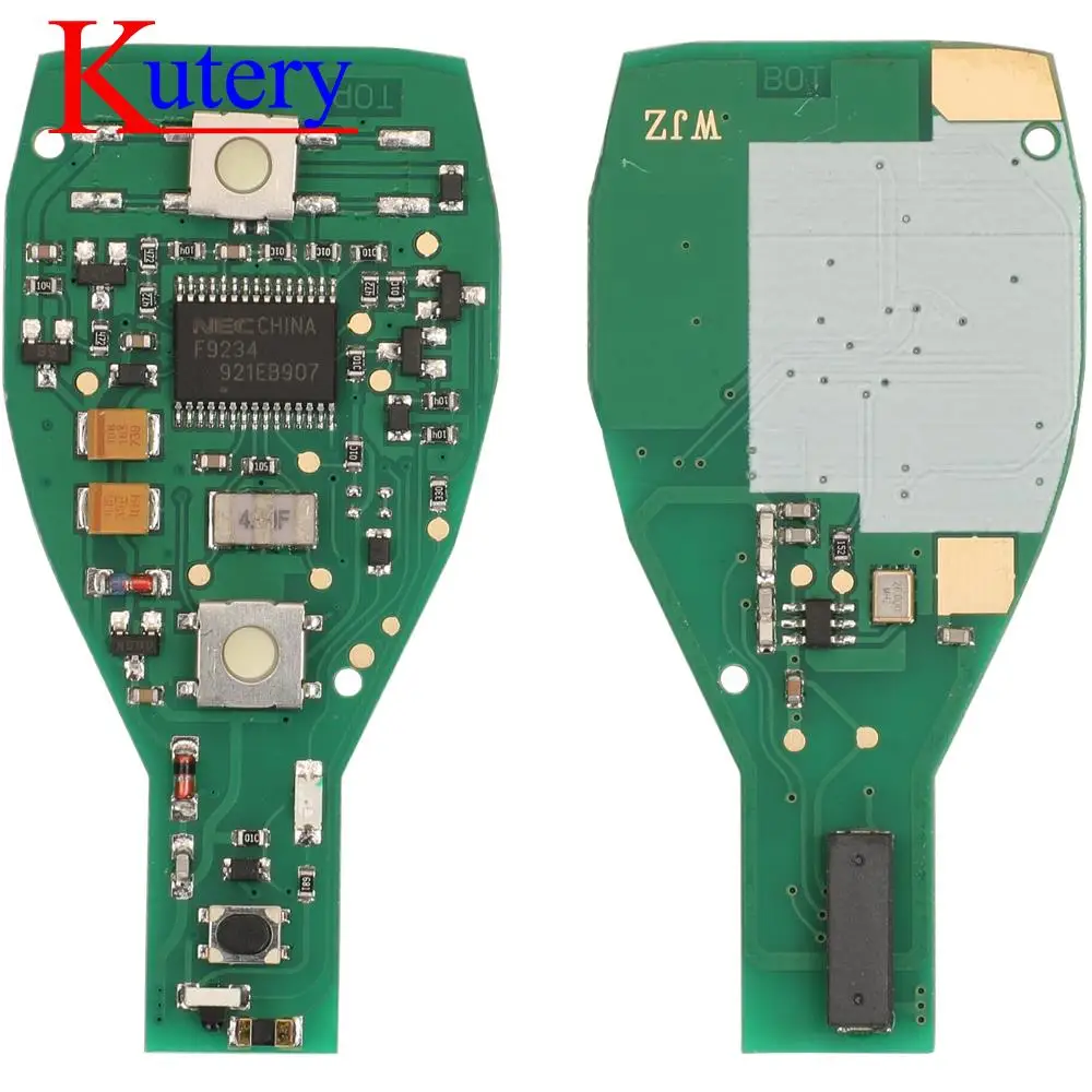 jingyuqin Remote Car Key Circuit Board 433 MHZ For Mercedes Benz NEC BGA A B C E S Class W203 W204 W205 W210 W211 W212 W221