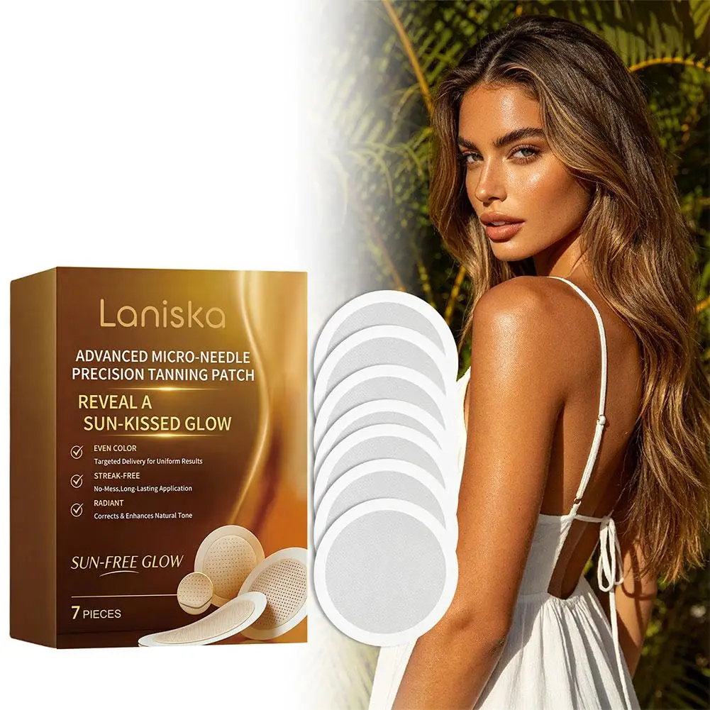 Sunless Glow Tanning Patches Advanced Micro-Needle Tanning Patch Uniform Sunless Glow Tanning Patches To Enhance Natural Skin