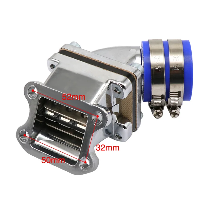 

For HONDA DIO50 Motorcycle Carburetor Intake Manifold Interface For AF34 AF35 AF38 Engines