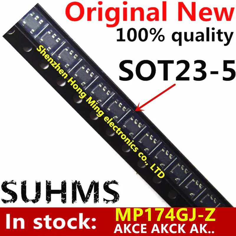 (5piece)100% New MP174GJ-Z MP174GJ MP174 IAK... AK... sot23-5