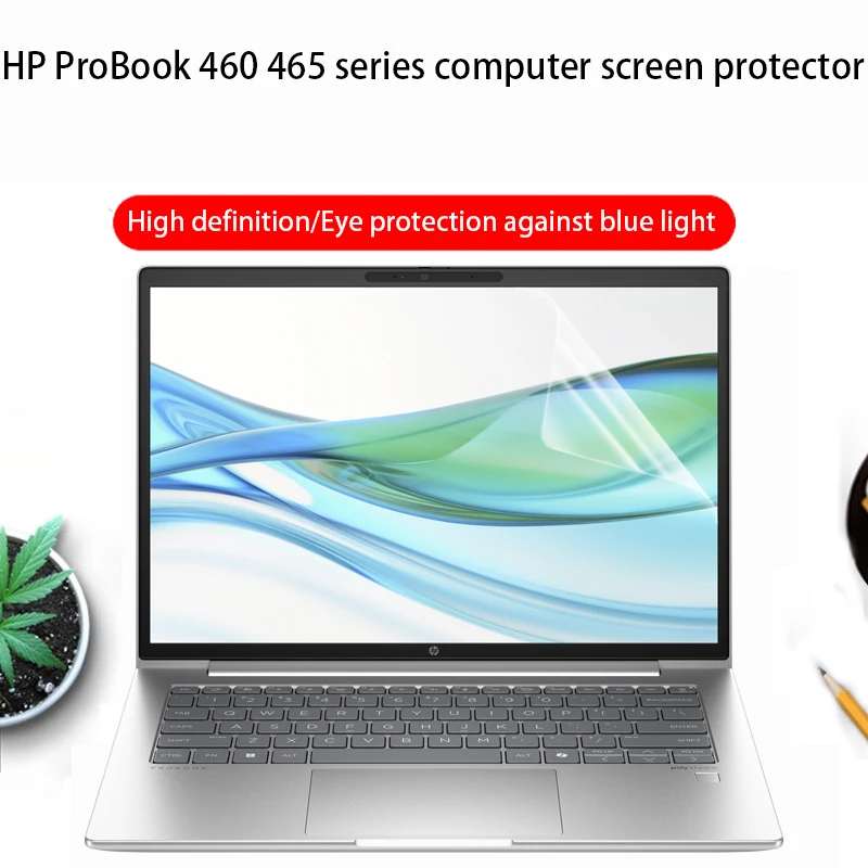 

Для 14-дюймового HP ProBook 440 445 G11/G10, защитная пленка для экрана ноутбука G9/G8/G7, устойчивая к царапинам пленка для компьютера, высокое разрешение, синий свет