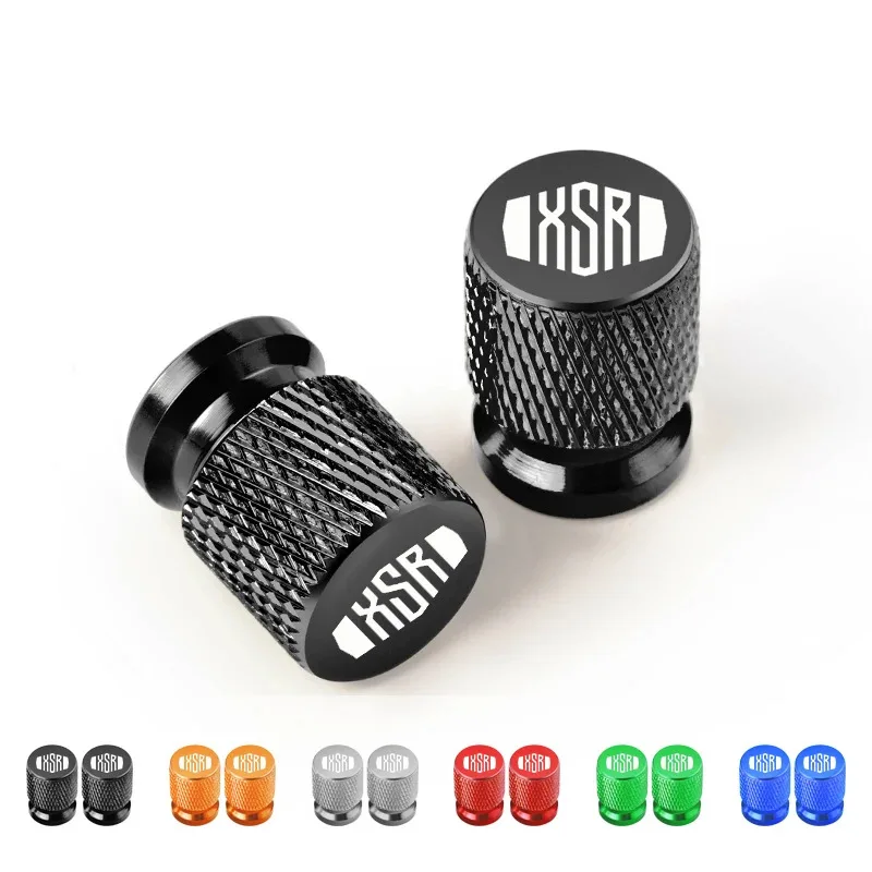 2PCS For YAMAHA XSR700 XSR 700 XSR900 XSR 900 XSR125 155 Accessories Motorcycle CNC Aluminum Tire Valve Air Port Stem Cover Caps