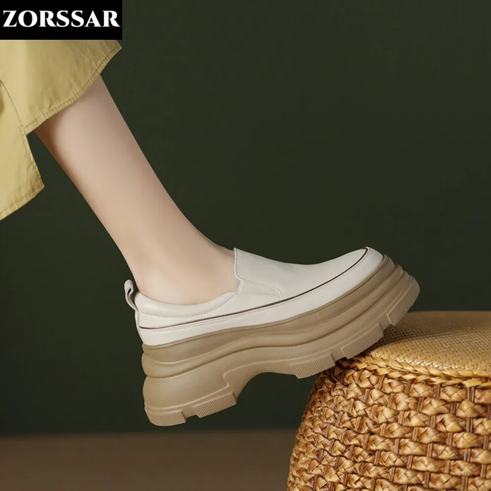 

Flats Shoes Woman Loafers Shallow Office Comfortable Moccasins Women Flats Platform Sneakers Slip On Ride Shoes Zapatilas Mujer