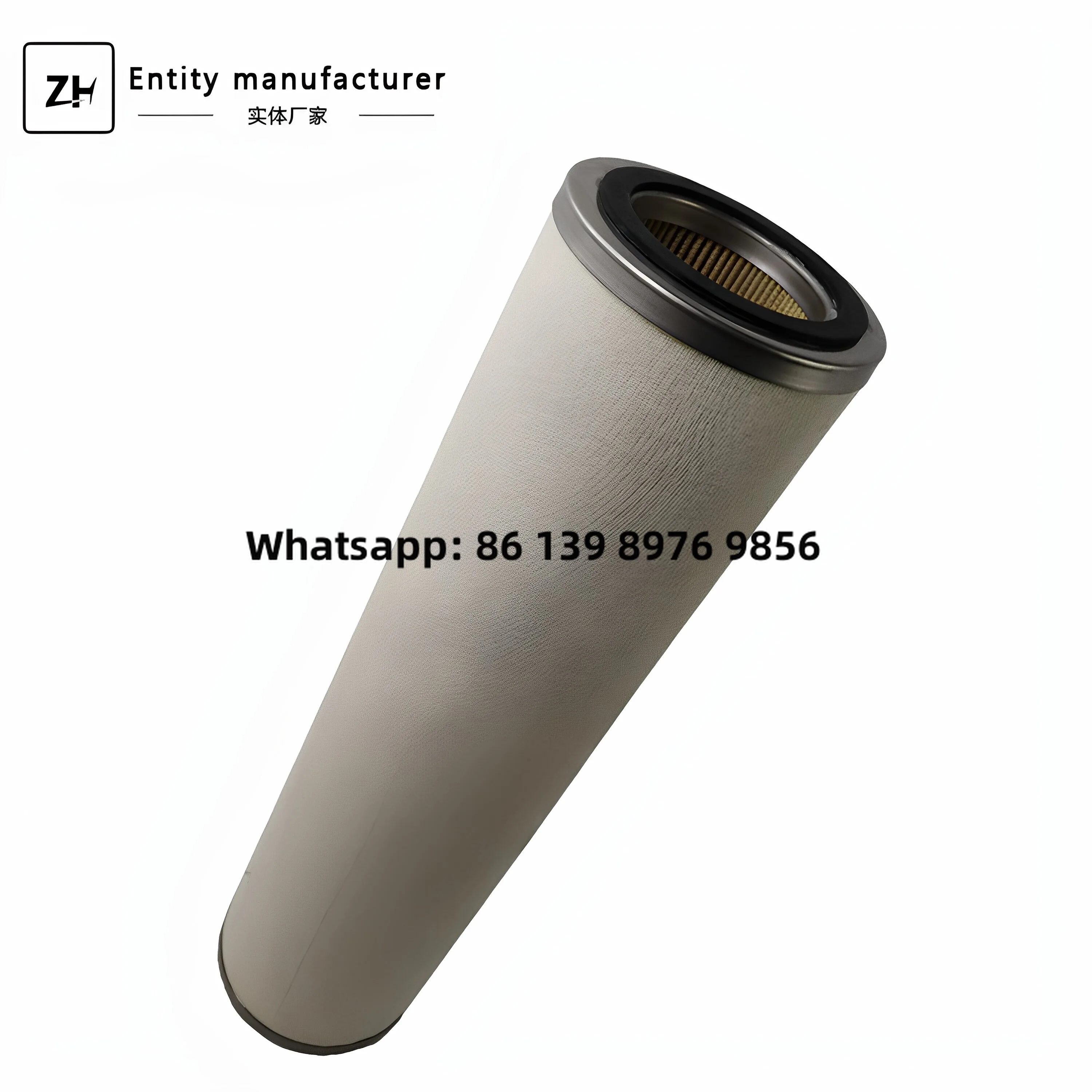 Steel Mill Gas-Liquid Natural Gas Oil Filter, Coalescing Separator Filter Cartridge, Oil-Water Separation