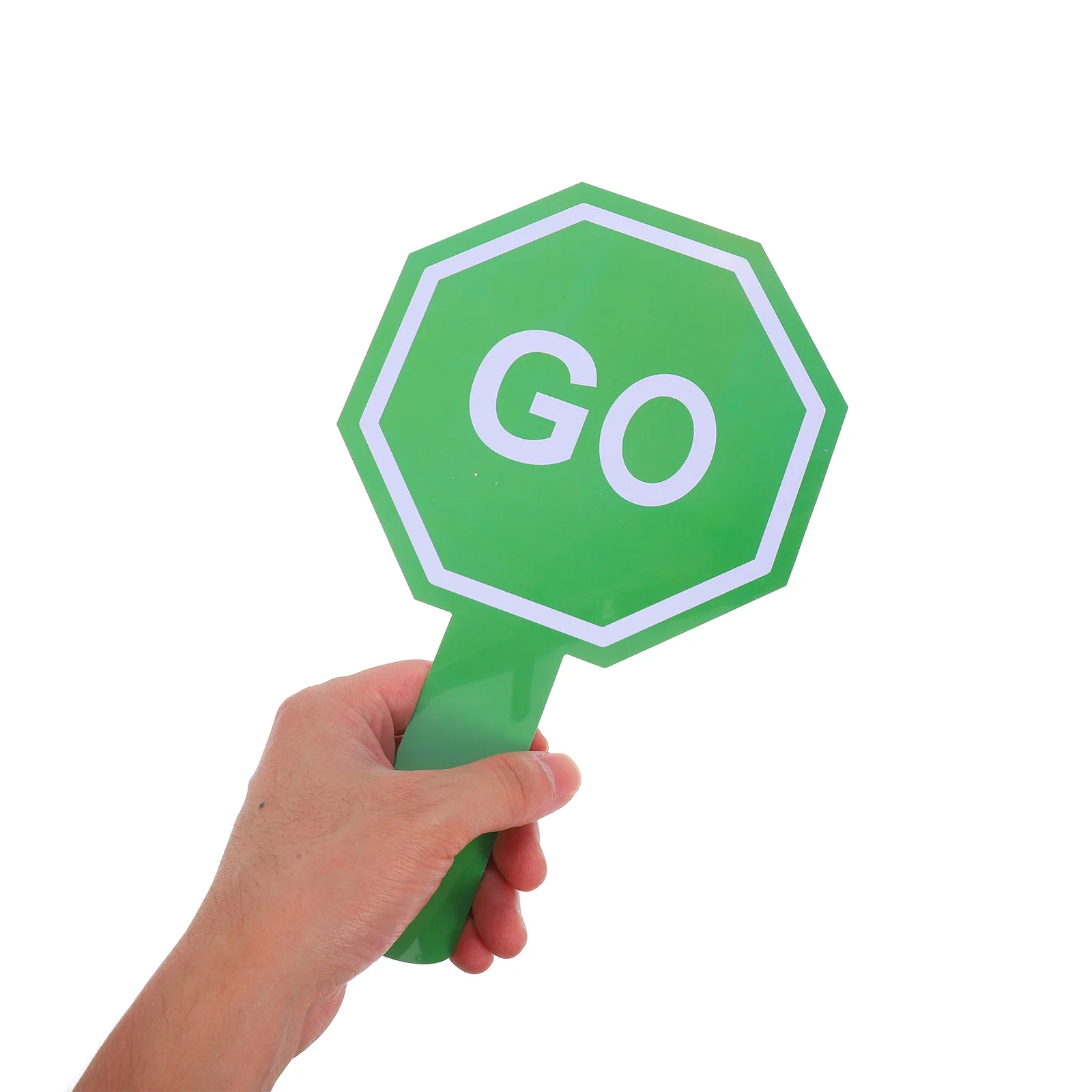 2 قطعة مجداف حركة المرور على الوجهين لتدريس الفصول الدراسية لعبة تعليم السلامة للتحكم في حركة المرور المحمولة #4