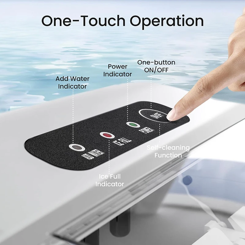 آلة صنع الثلج المطبخ الصغيرة ASAS OEM صانع مكعبات الثلج المصنوعة من الفولاذ المقاوم للصدأ صانع الثلج المحمول