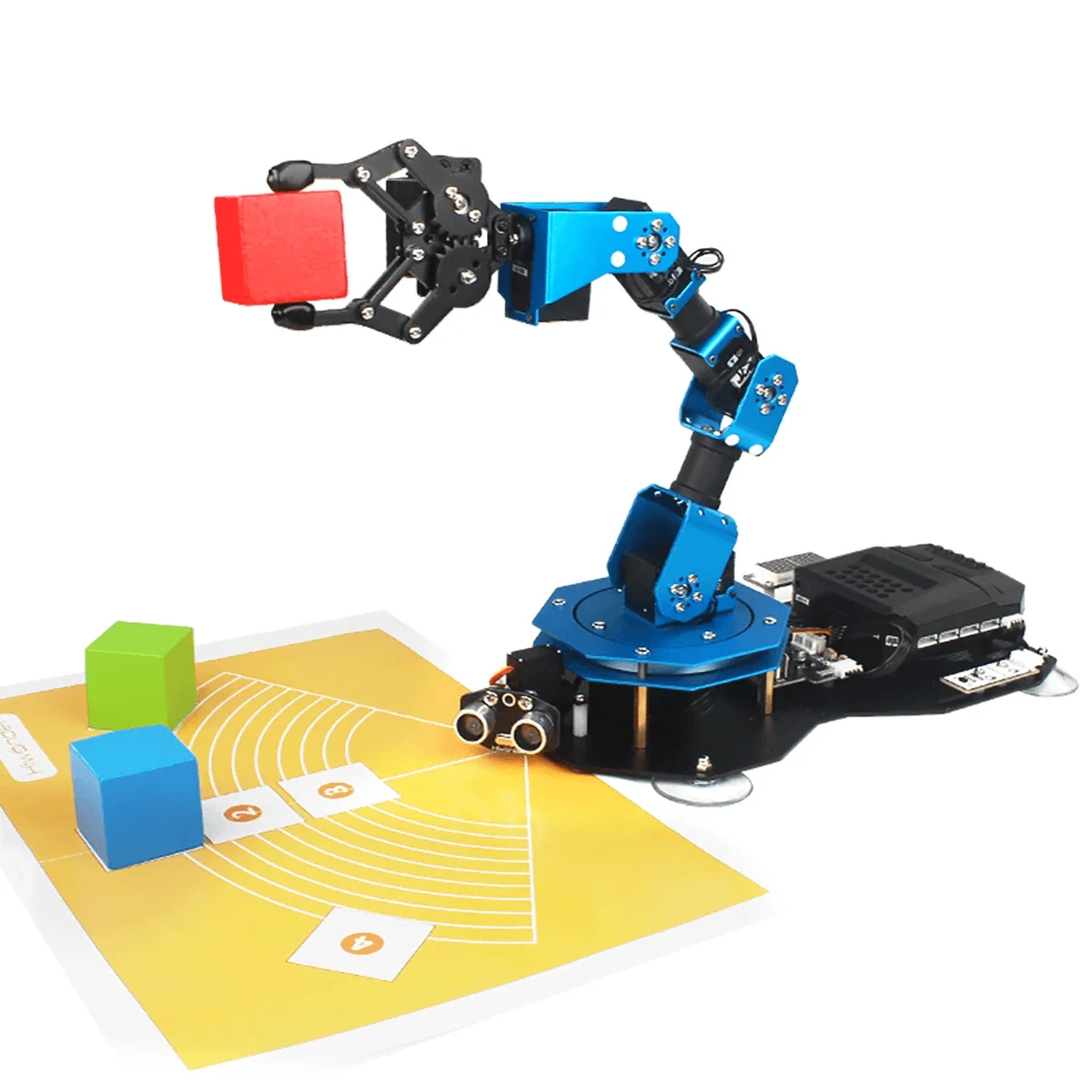 raspberry PI Robot arm2.0 with 6 axis For Artificial Intelligence Engineering Learners and education Mini industrial Manipulator