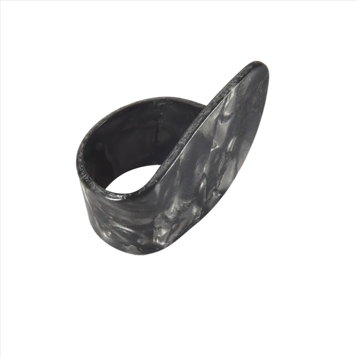 ABME New Guitar Slide Set Of 1 Glass Slide, 1 Steel Slide and 1 Brass Guitar Slide, 6 Pcs Guitar Picks and 4 Finger Picks
