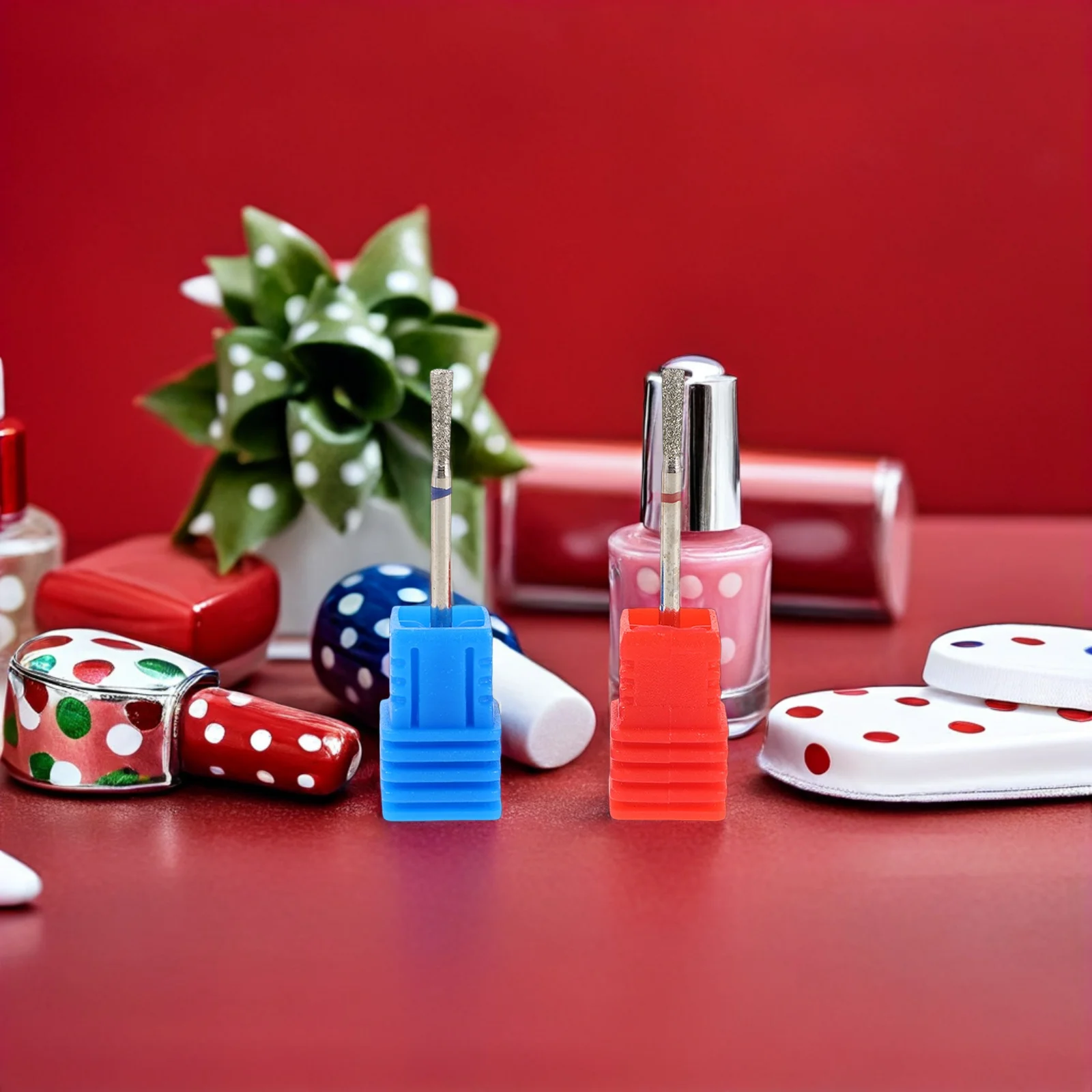 10 Stuks Boren Set Carbide Kegel Voor Russische Manicure Cuticle Care Nail Slijpmachine Tool Fijne Grof Buffer bit Nail