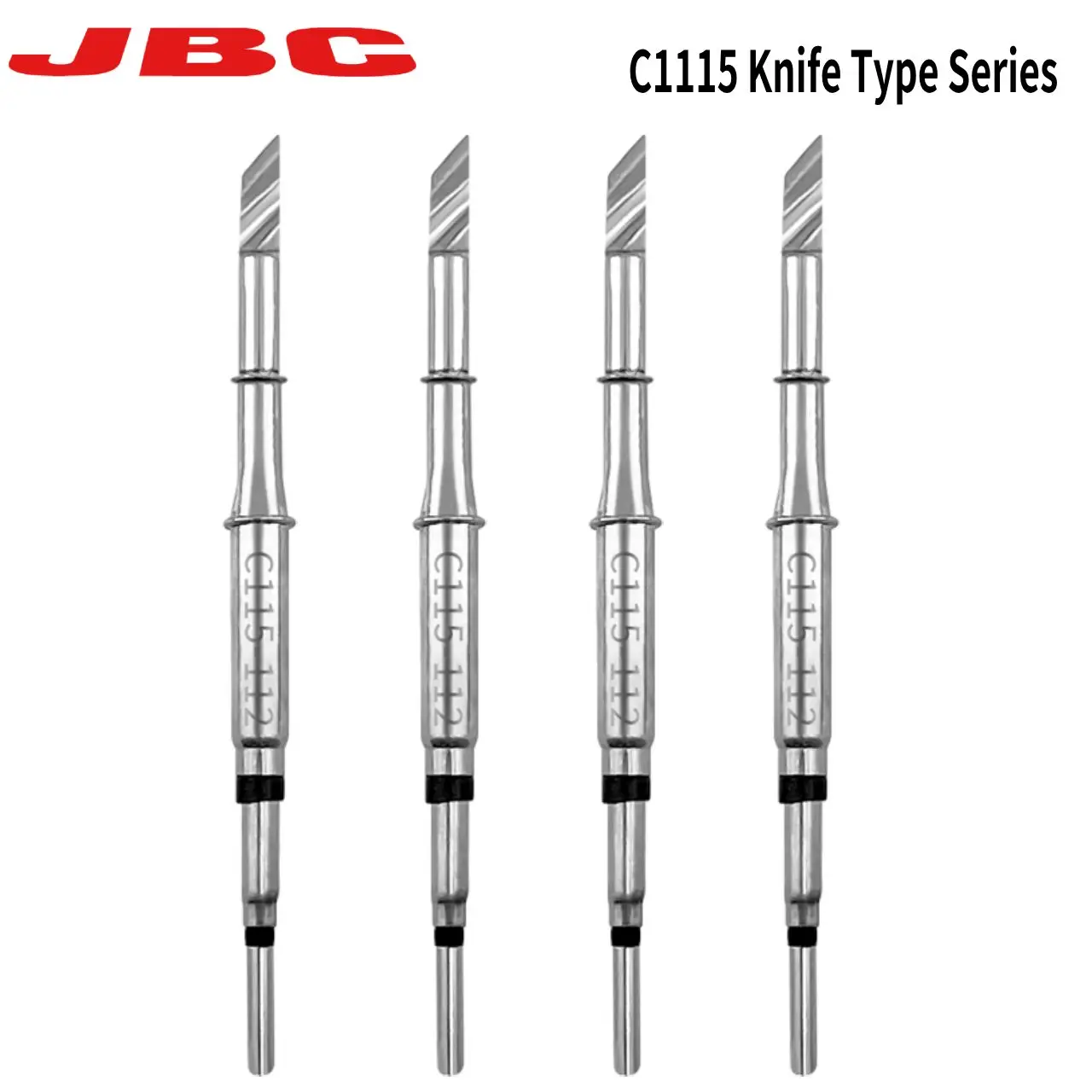 JBC C115 Knife Welding Tip Copper Lead-free Heating Soldering Station Iron Tips for Phone Repair SMD PCB  Nano Soldering Tools