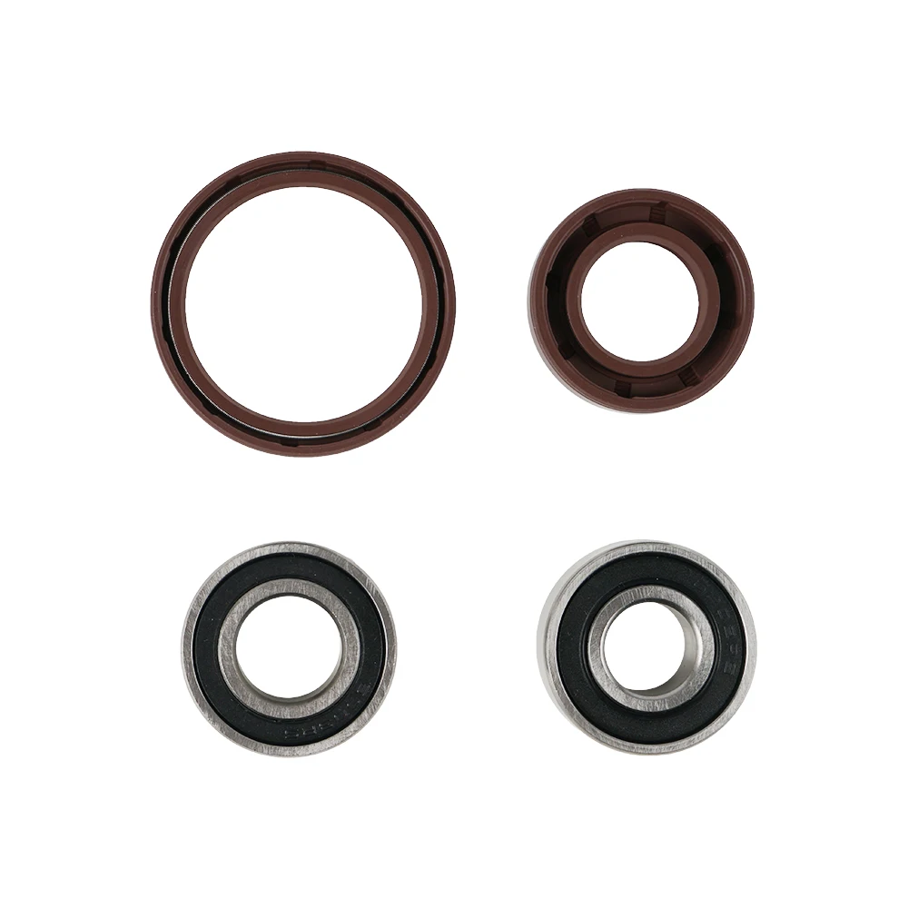 NICECNC For Honda CR125R CR250R CR 125R 250R 1990 1991 1992 1993 1994 Motorcycle Rear Wheel Bearing Rubber Seals Kit - view 3
