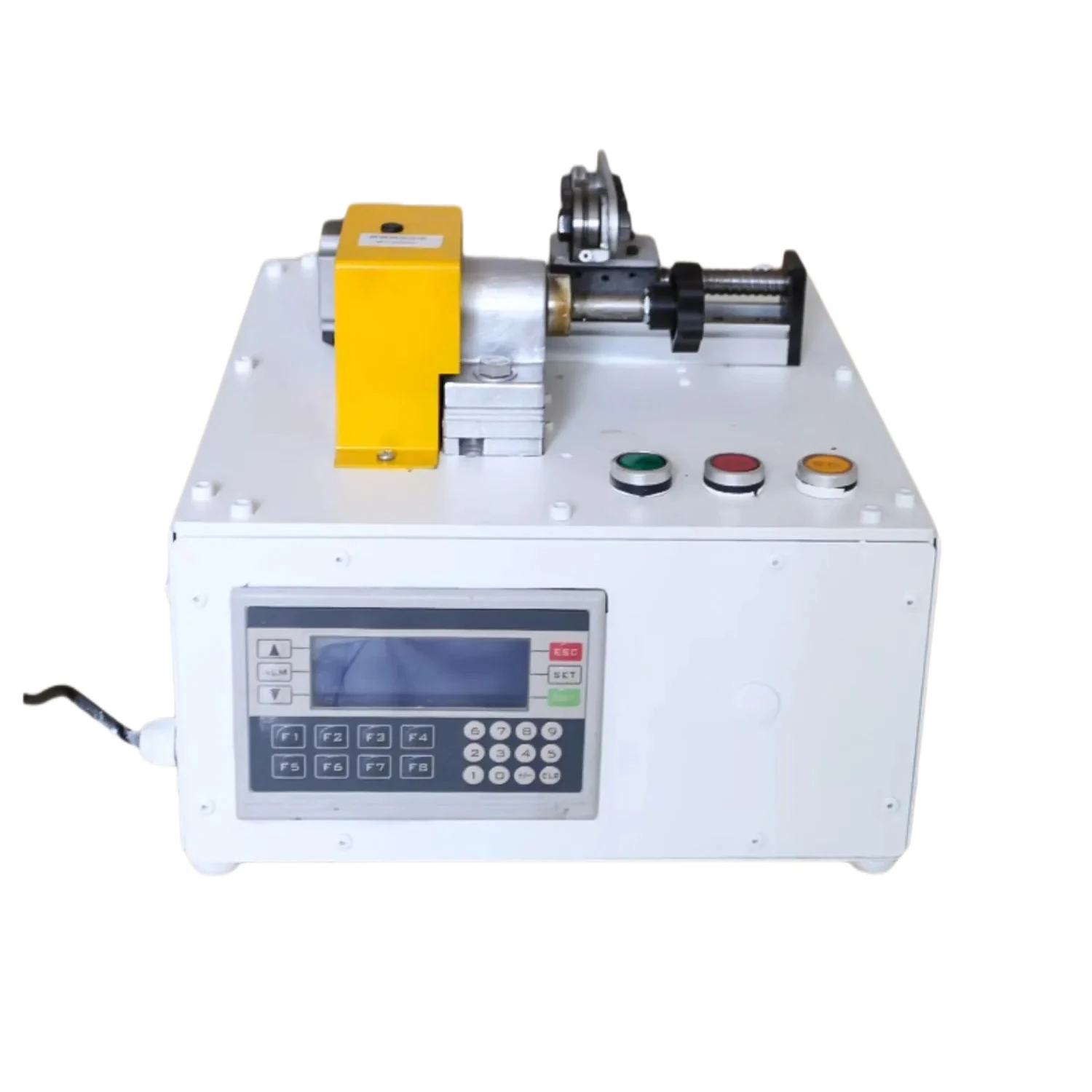 

MF-4616 Electric Wire Winding Machine with Digital Control System Customizable Fixtures for 30-70mm Discs Overload Auto Stop