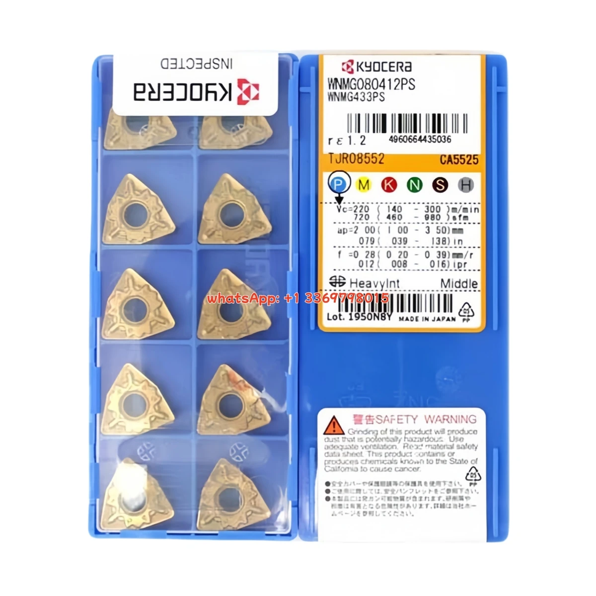 

10 шт. 100% оригинал WNMG WNMG0804 04 08 12-HQ PS PQ CA CQ GS GT WQ CA515 CA525 CA5515 CA5525 Токарная вставка