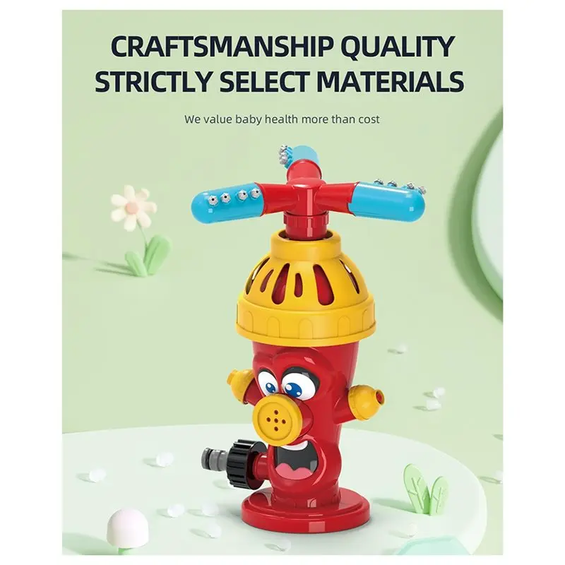 YSUN-Water Sprinkler -Fire Hydrant-For Kids Outdoor Plaything-Splashing Fun Activity For Summer B