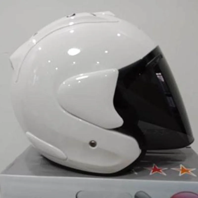 

Ram3 Bright White Half Helmet Motorcycle Off-Road Summer Helmet Downhill Racing Mountain Cross Casco Capacete Men and Women