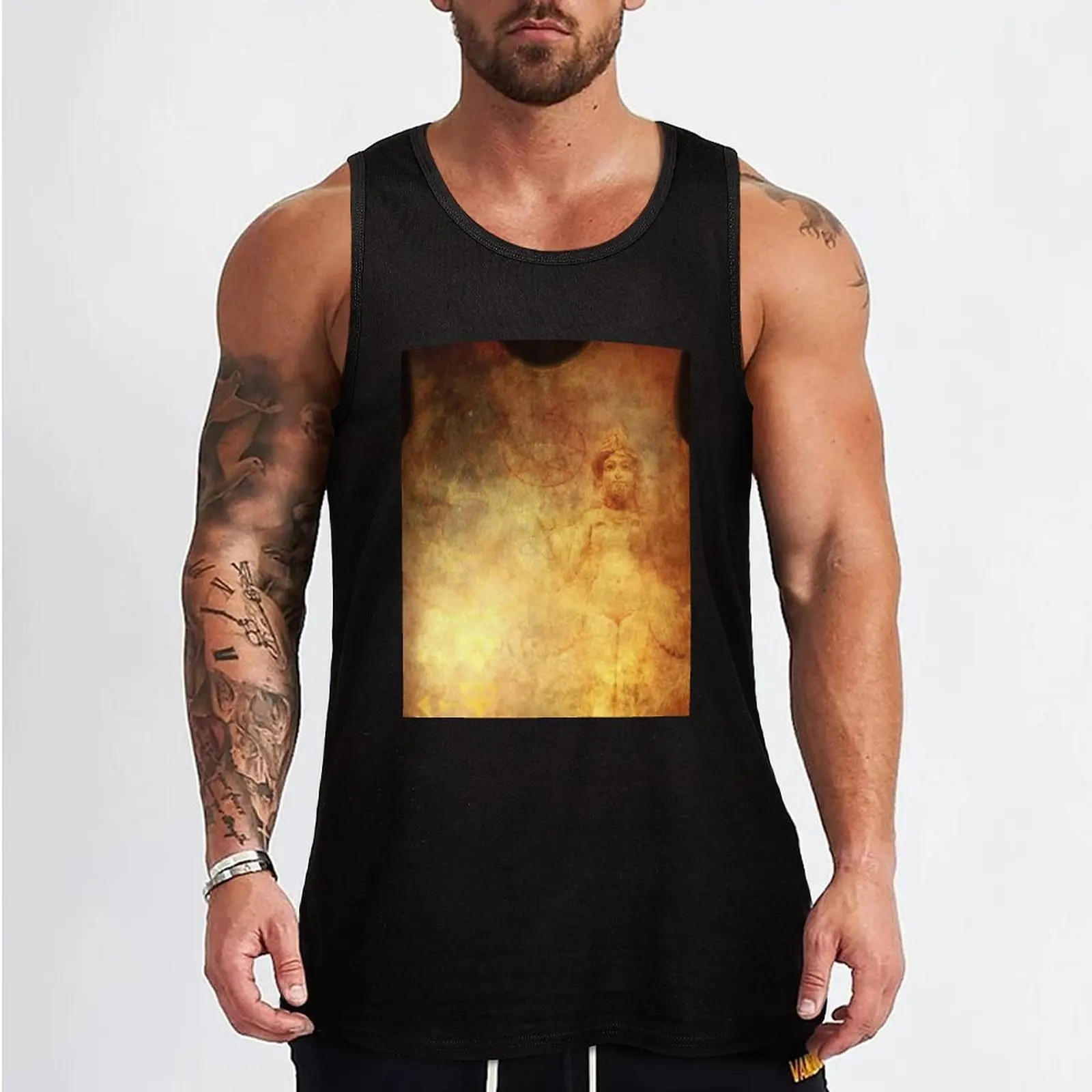 Inanna (1) Tank Top Muscle fit sleeveless gym shirt man fitness Men's summer clothes 2025 Sports shirt man