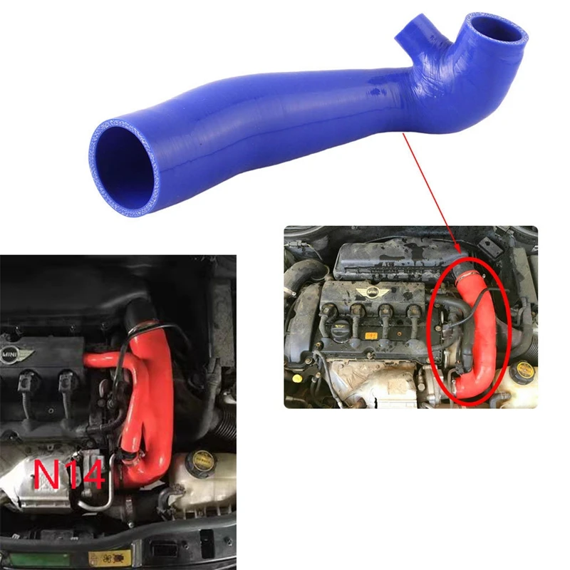 Silicone Air Intake Hose Turbo Inlet Pipe Kit For Mini Cooper S Clubman 1.6T R55 R56 R57 N14 Engine 2007-2010