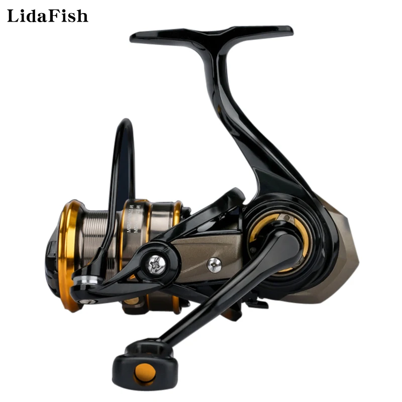 

New GE1500 GE2500 Metal Rocker Saltwater Bass Spinning Fishing Reel Gear Ratio 6.4:1 High Speed Carp Fishing Coil