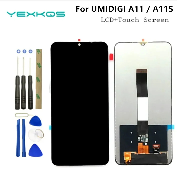 

6.53"For Umidigi A11 LCD Display Touch Screen Glass Panel Digitizer Assembly 100% Tested For Umi UMIDIGI A 11S Smartphones Part