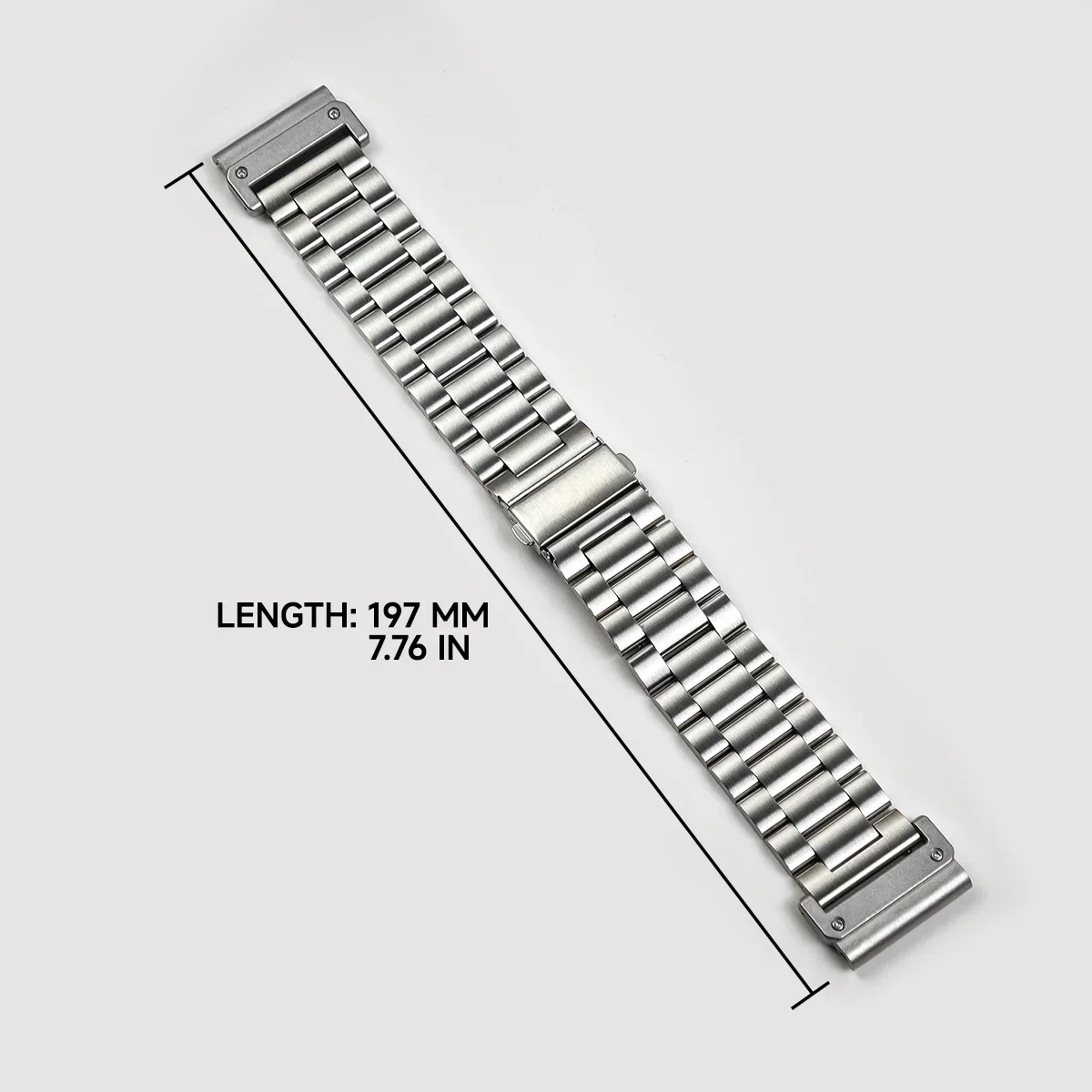 22 26mm Metal Strap For Garmin Fenix 8 51mm 7 7X 6 6X Pro QuickFit Stainless Steel For Garmin Watch 5 5X Plus Bracelet Watchband image 2