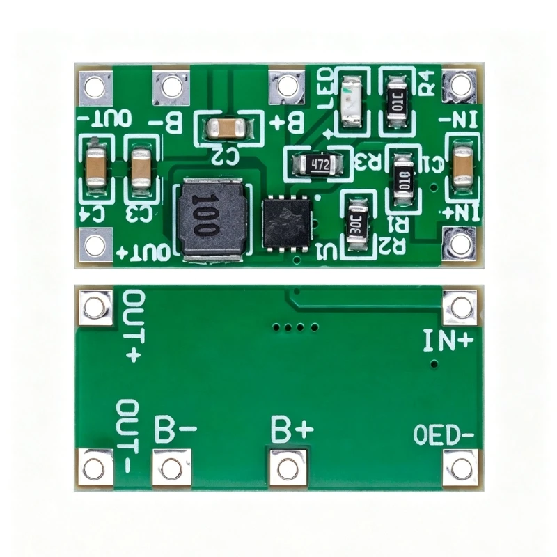 96GD Mini Power Conversion Stepping Down Module for 2A 3A Battery Retrofits, 3.7V to 1.5V Bucking Converters Module for DIY
