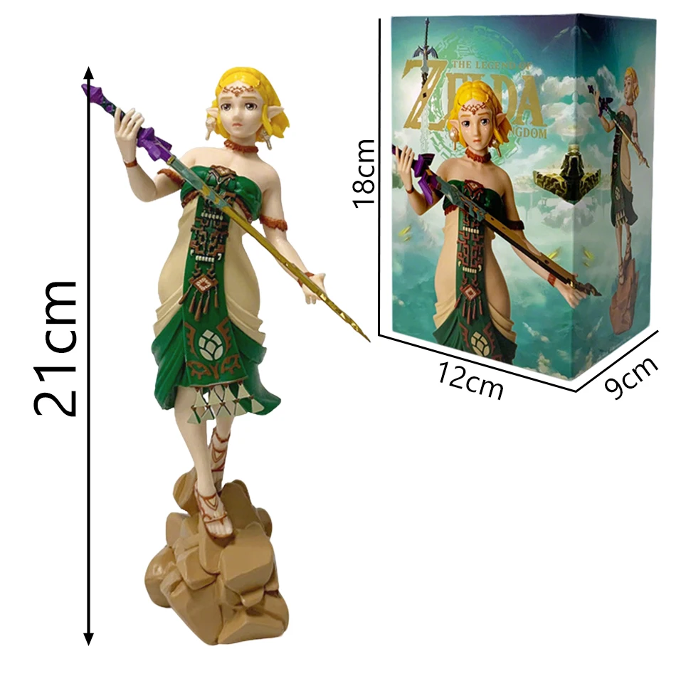 HOT 21CM The Legend Of Zelda Anime Figure Treasure Box Monster Anime Figure PVC Action Figurine Model Collection Doll Toy Gift