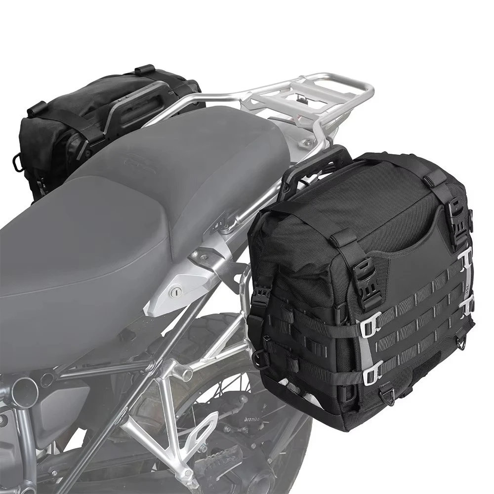

Universal 35L Motorcycle Quick Release Luggage Bag Motorbike Side Saddle Tail Bag
