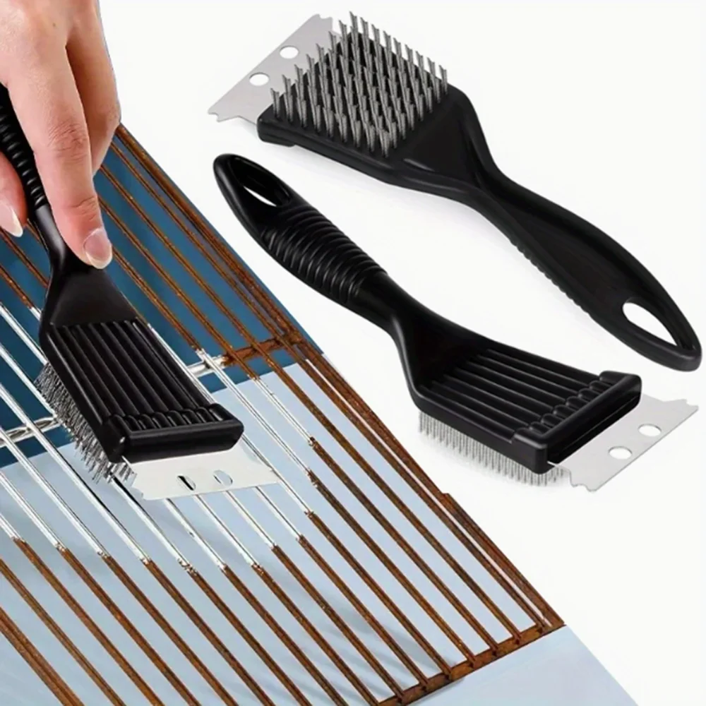 

Outdoor grill tool portable multifunctional cleaning tool, powerful scraper to remove stains, essential tool for outdoor cooking