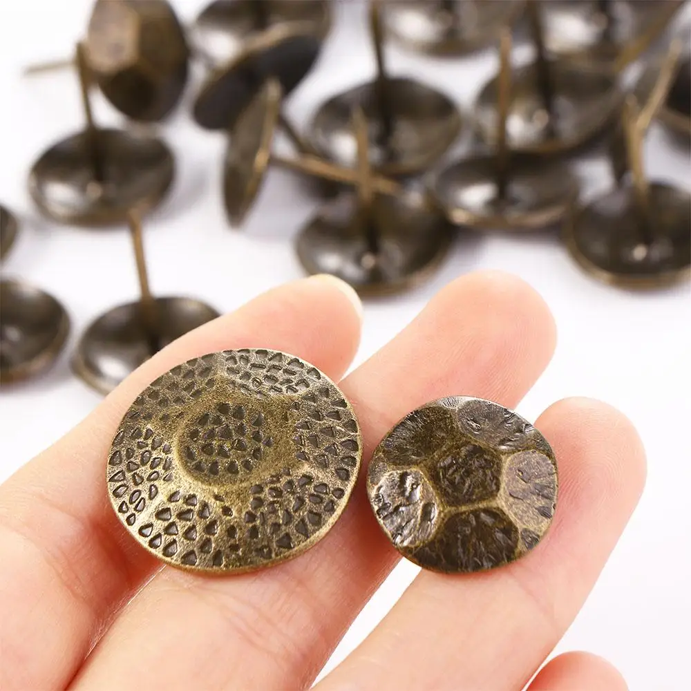Turtle Back Vintage Style Gift Box Jewelry  Tool Table Stud Furniture Hardware Pushpins Sofa Decorative Tacks Upholstery Nail