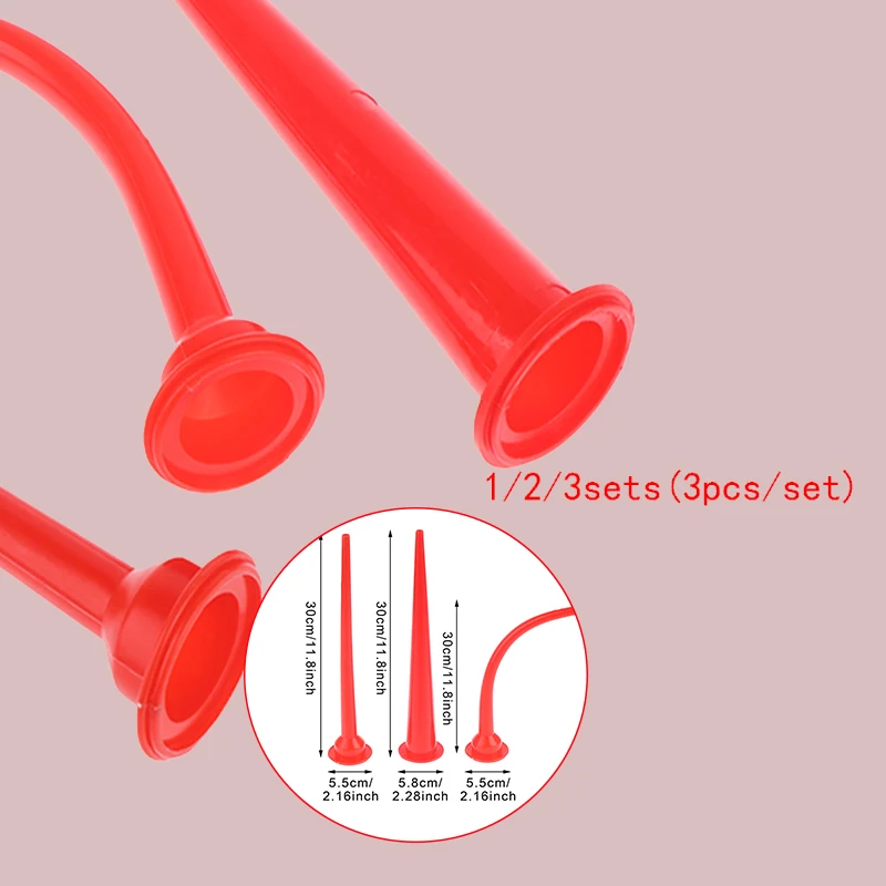 

Plastic Caulking Nozzle Applicator, Sausage Caulking Extension Tool with Camber, Long Nozzle Set for Precision Sealing