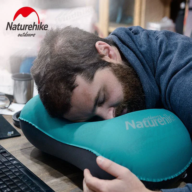 Naturehike Portable Pillow Inflatable Self Inflating Pillow Ultralight Air Pillow Camping Outdoor Hiking Travel Sleeping Gear