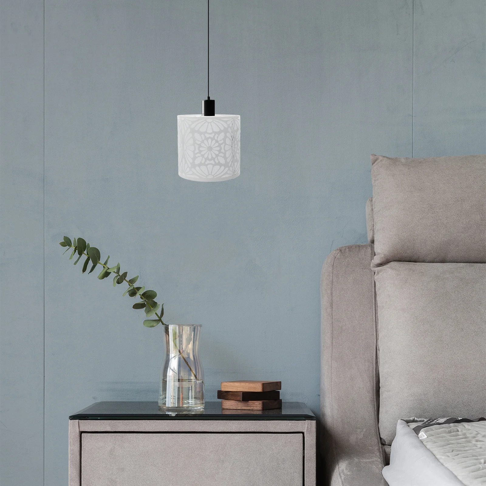 

Anti-Glare Lamp Shade Iron Material Modern Style Eye Protection Replacement Small Table Light Accessory Decorative Home