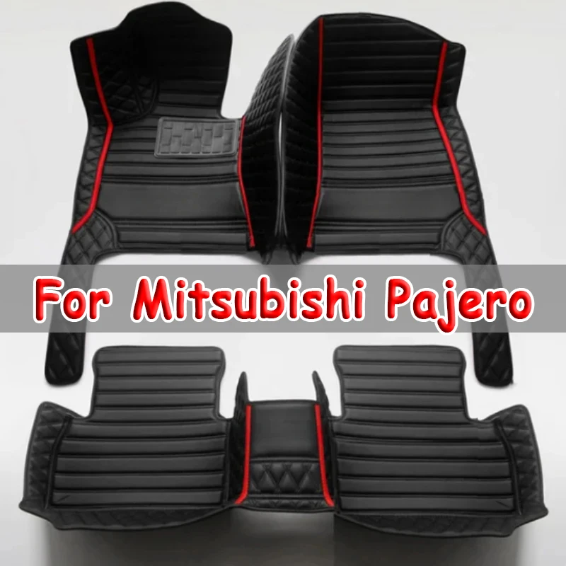 

Car Floor Mats For Mitsubishi Pajero Sport 2015 2014 2013 2012 2011 (5 seats) Interior Styling Auto Carpets Waterproof Rug Part