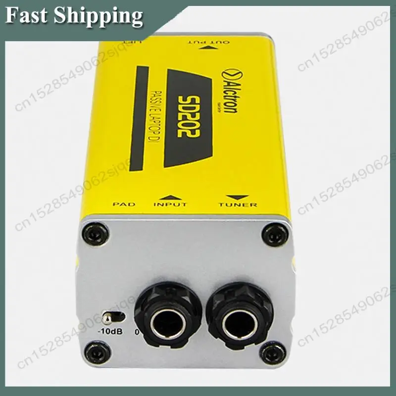 -ABKM Alctron SD202 Passive DI Box Impedance Conversion DI BOX Electric Guitar Direct Connection Box Effect