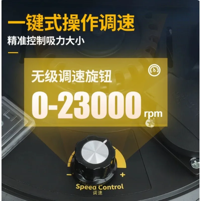 1200W Wet Dry Vacuum Cleaner, Lightweight Portable Dust Collector With Speed‑Regulation Filter for Household Cleaning Work