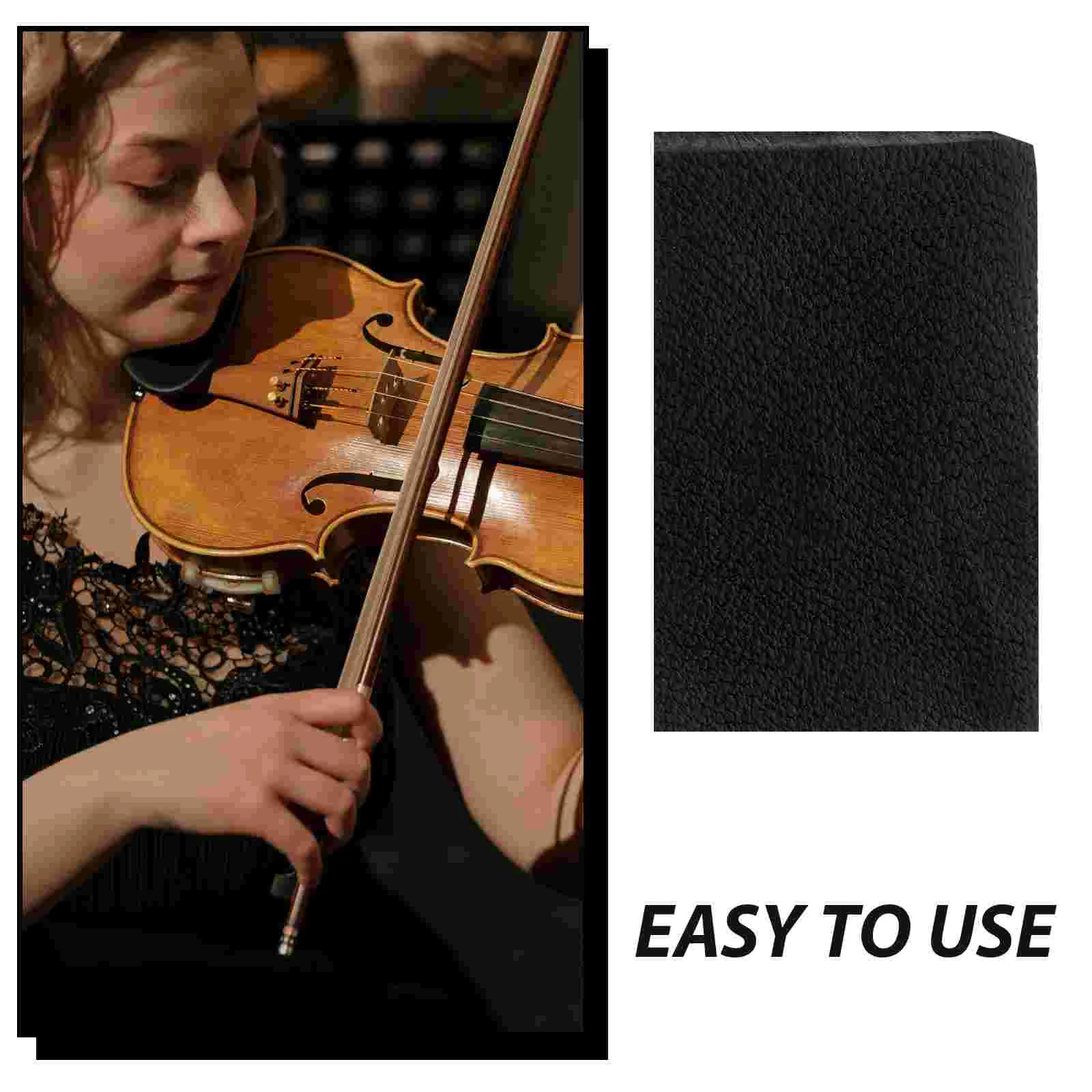 3 Pcs Violin Bow Musical Accessories Tools Instrument Supply Black Sleeves