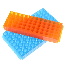 NEW High Quality 60 Sockets Centrifuge Test Tube Rack Dual Purpose Double Panel 0.5ml/1.5ml