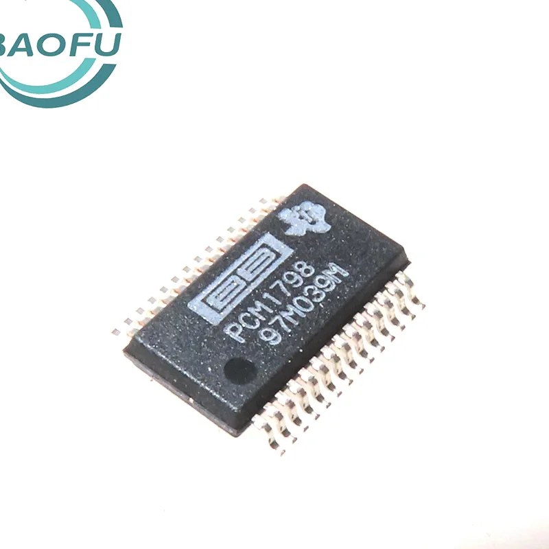 

Brand new original PCM1798DBR PCM1798 SSOP-28 digital to analog converter DAC audio IC