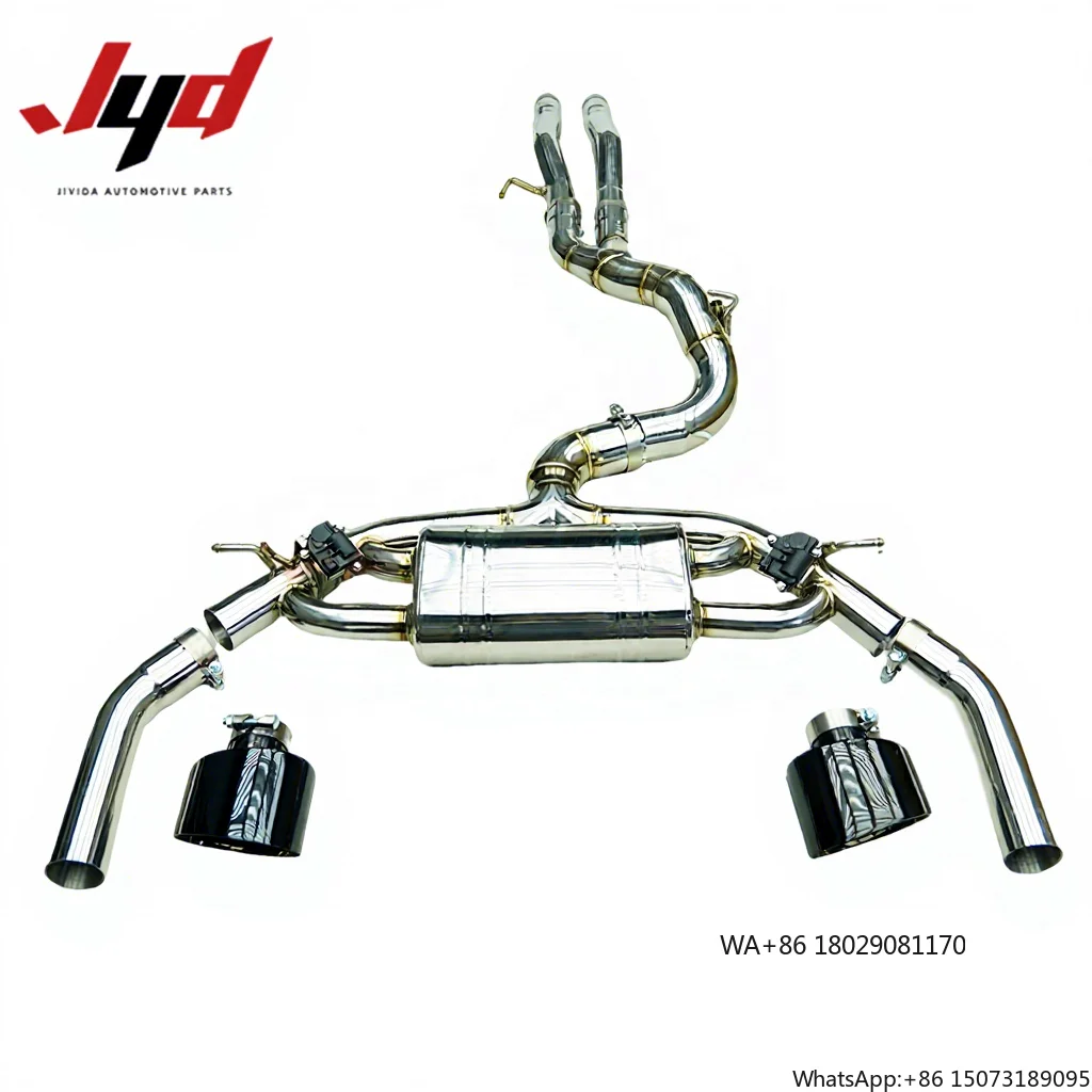 

Выхлопная система JYD Catback для RS3/TTRS 8V/8Y 2.5T, из нержавеющей стали, с насадками RS.